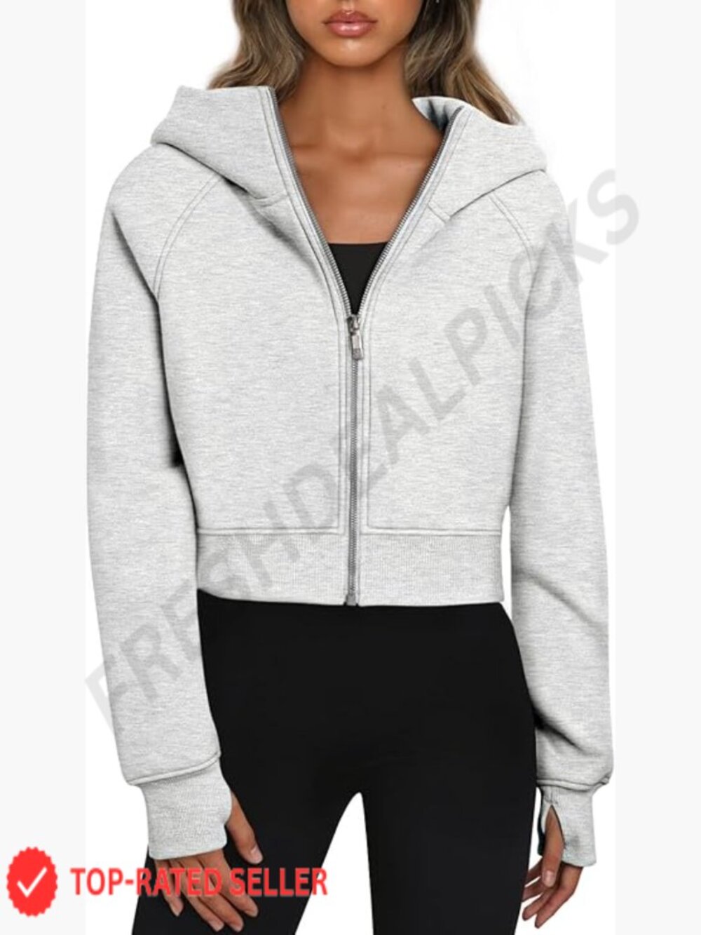 Zip Up Hoodies Cropped Sweatshirts Fleece Fall Outfits Casual Comfy Y2k Tops